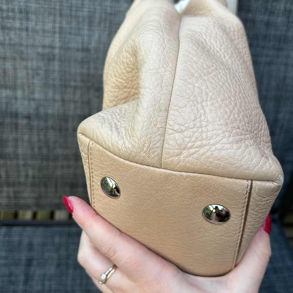 Coach Pebbled Penelope Leather Carryall Handbag Shoulder Bag F19044 Purse - Picture 8 of 12